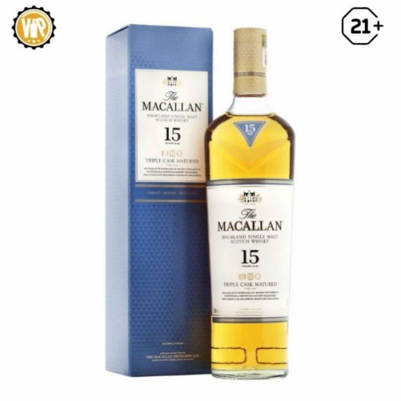 Macallan 15yaers Triple Cask Matured - 750ml