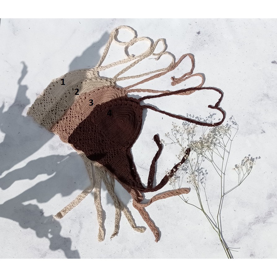 Bikini rajut / BH Kipas Rajut Bali/ bra crochet/ bikini rajut murah