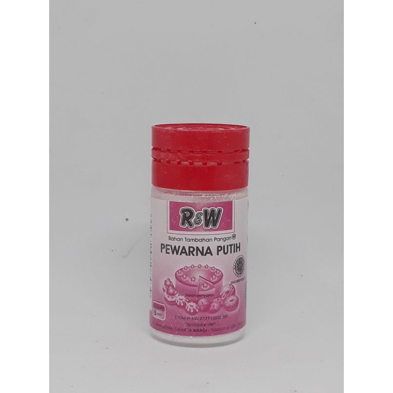 

R&W pewarna makanan Putih 5gr