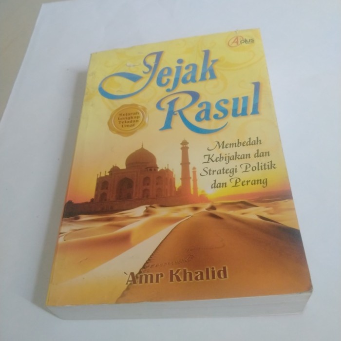 Buku Amr Khalid Jejak Rasul