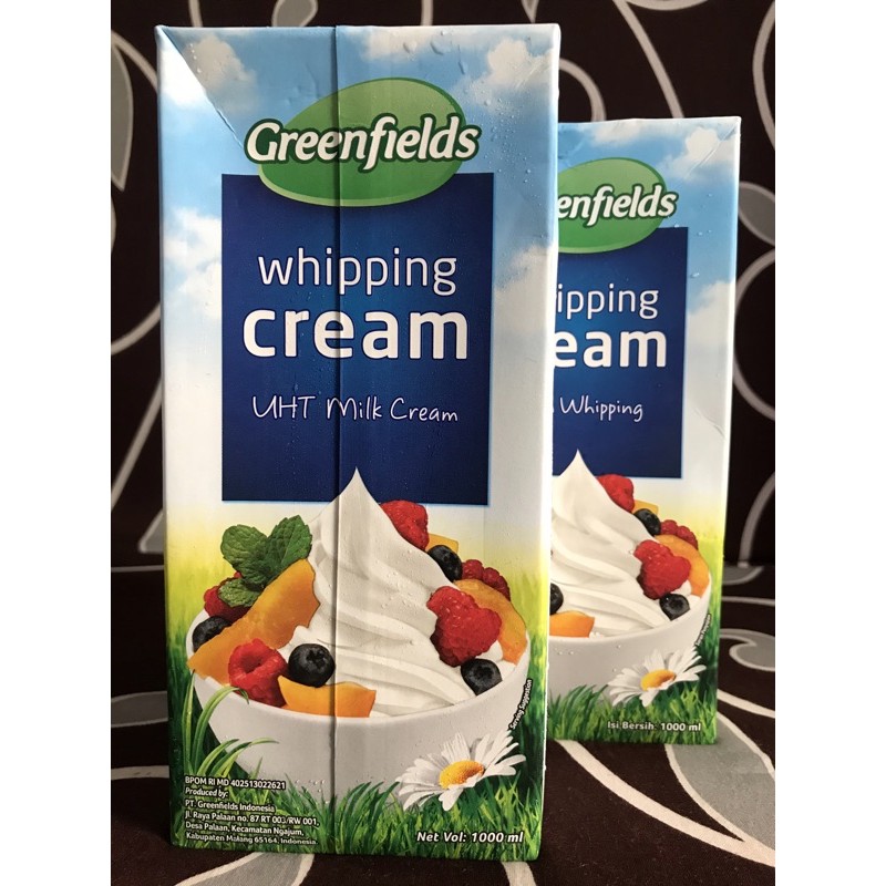 

green fields Whipping Cream 1000Ml