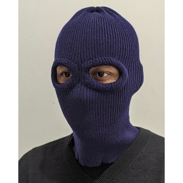 KUPLUK TOPENG RAJUT POLOS UNGU 3