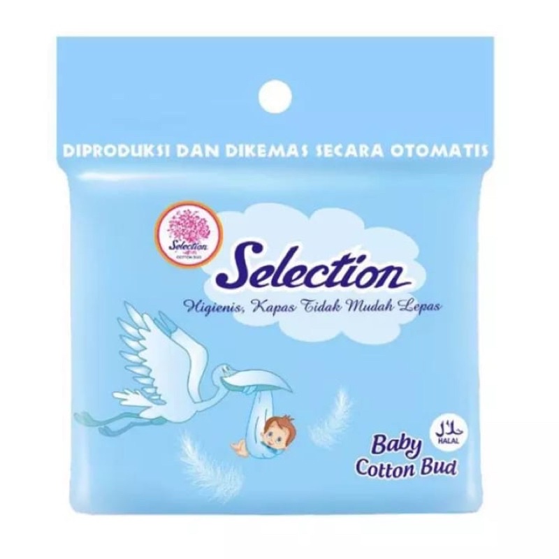 SELECTION COTTON BUD / KOREK KUPING SELECTION COTTON BUD / COTTON BUD BABYSAFE DEWASA