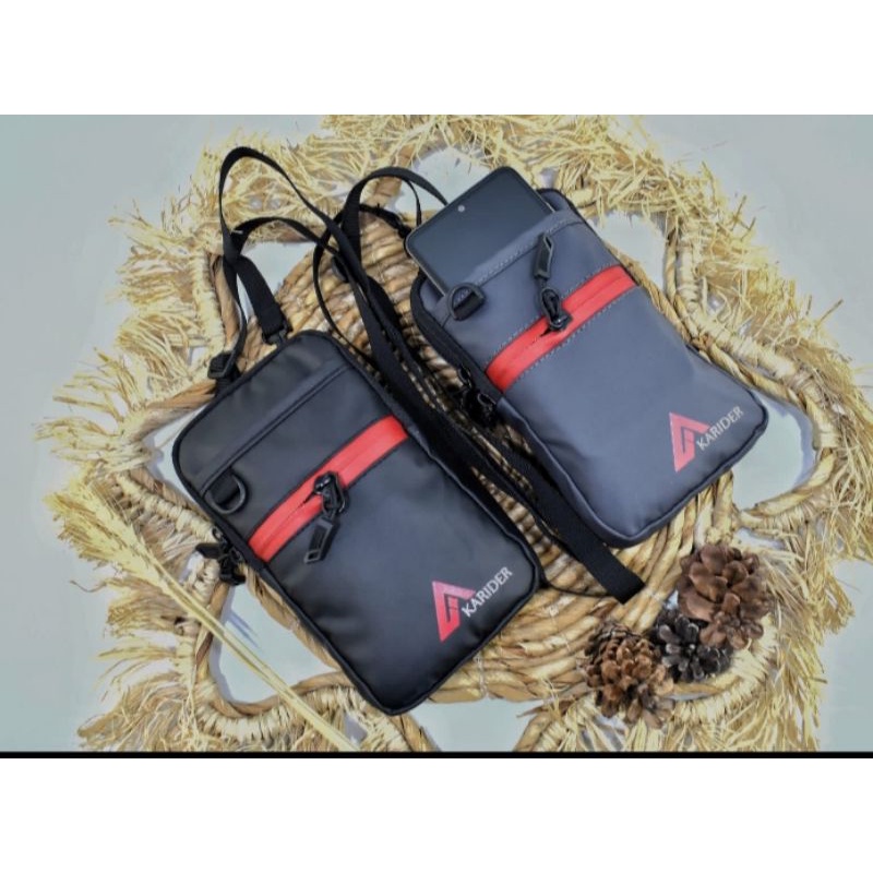 tas slempang premium wanita/priaTouch Screen/ Dompet HP Multifungsi  Tas HP WATERPROOF (anti air) | 