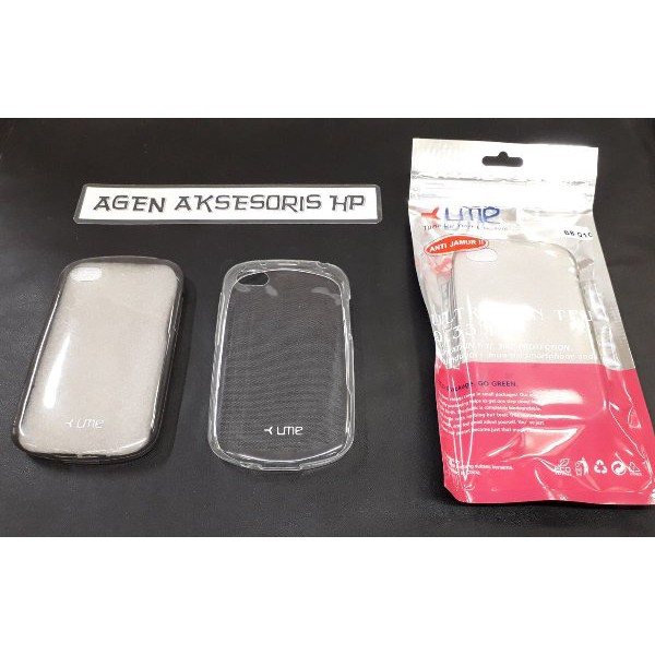 Soft Jacket UME BB Q10 BlackBerry Q10 SoftCase Ultrathin Silikon Slim Elastis  aah