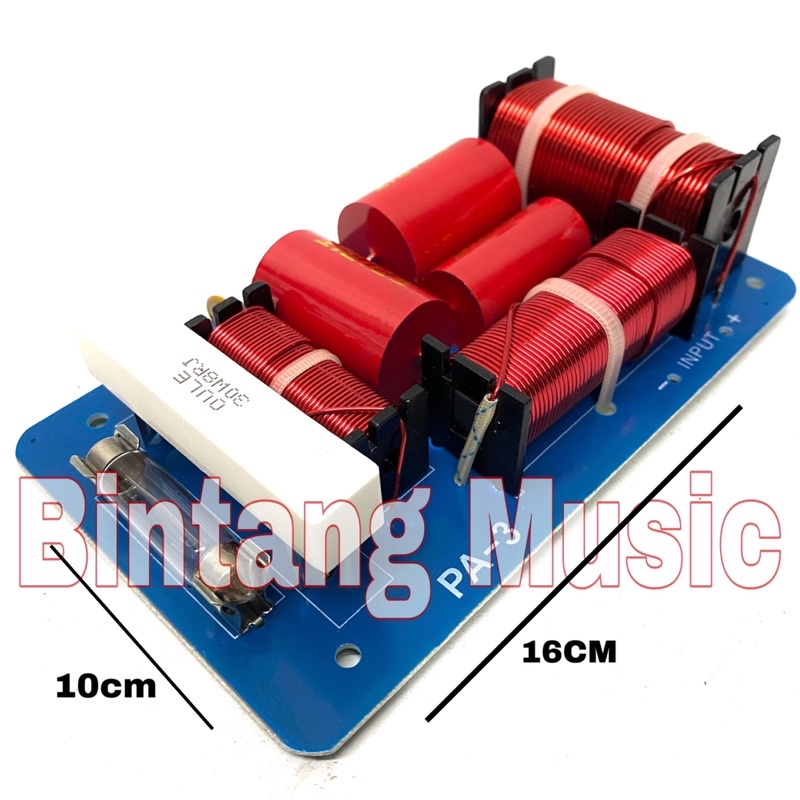 Crosover Pasif 3way spirit crossover pasif 3 way