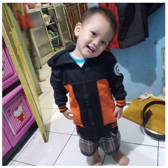 JAKET ANAK NARUTO SHIPUDEN / JAKET TOKOH NARUTO / JAKET NARUTO 5 TAHUN / JAKET ANIME ANAK BB04