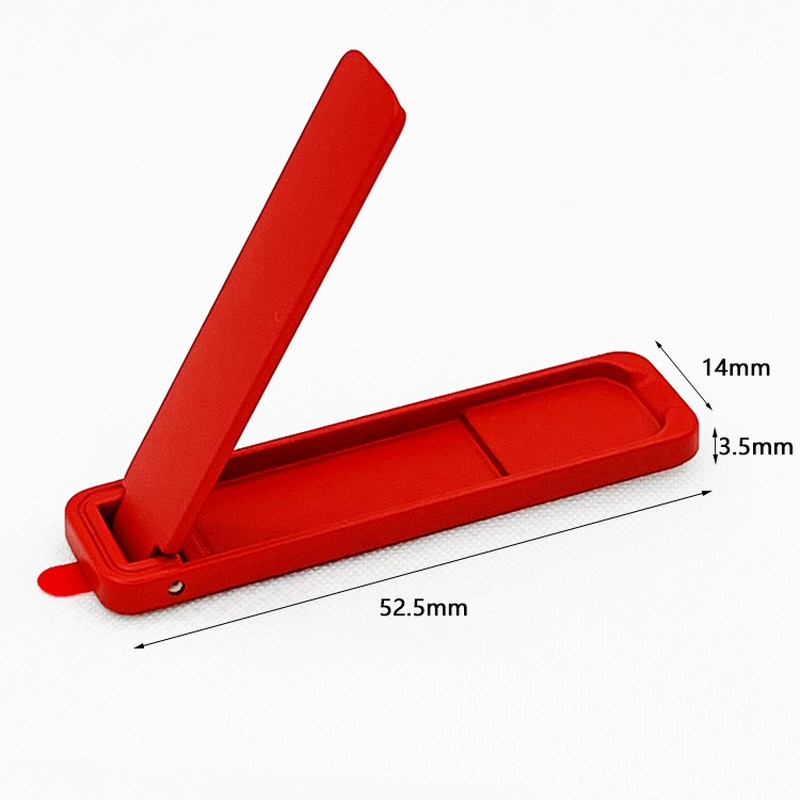 Braket Stand Holder Handphone Universal Mini Lipat Ultra Tipis Portable Bahan Metal