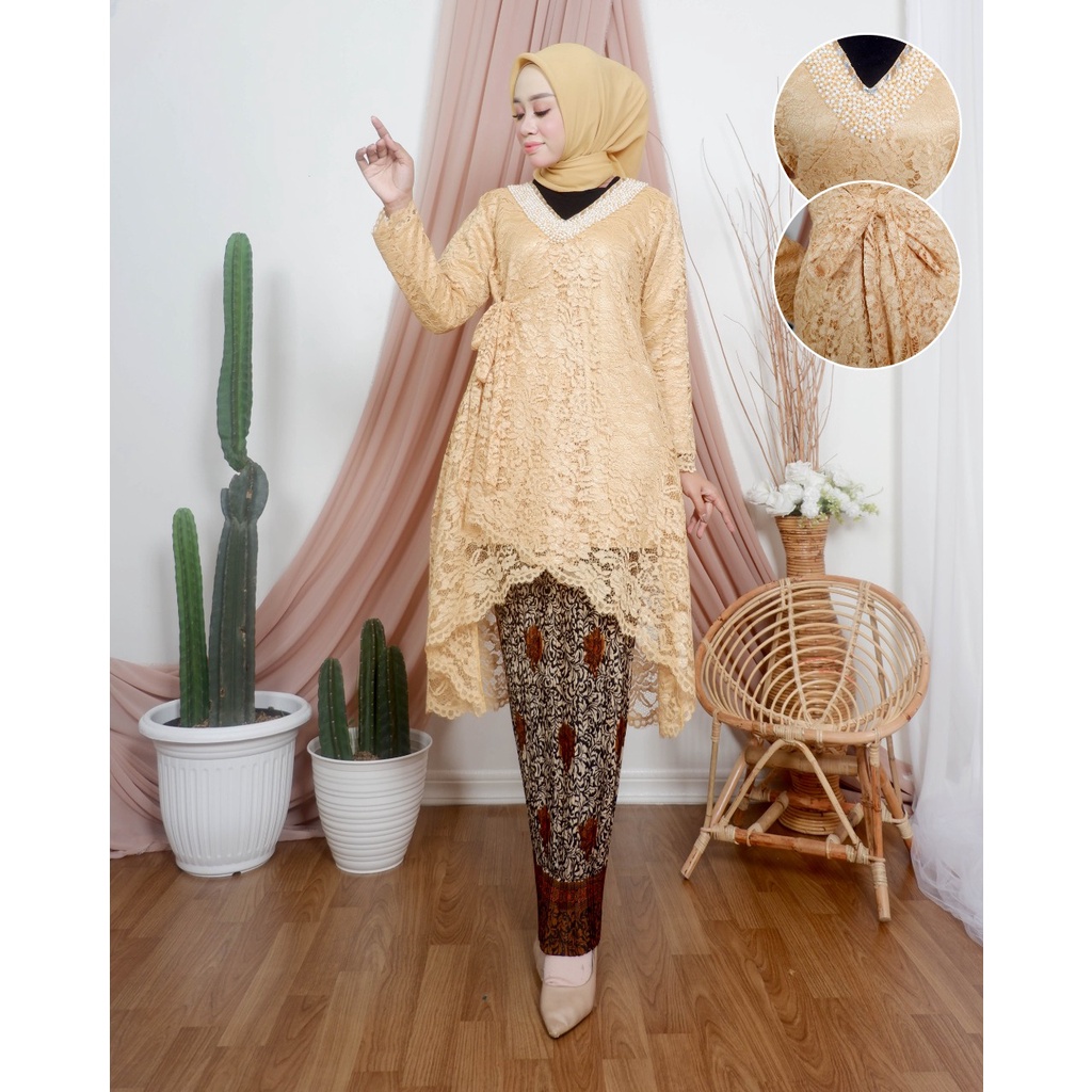 Set Kebaya Kejora / Kebaya Modern / Kebaya Brukat / Kebaya Pesta / Kebaya Wisuda / Kebaya / Kebaya Seragam