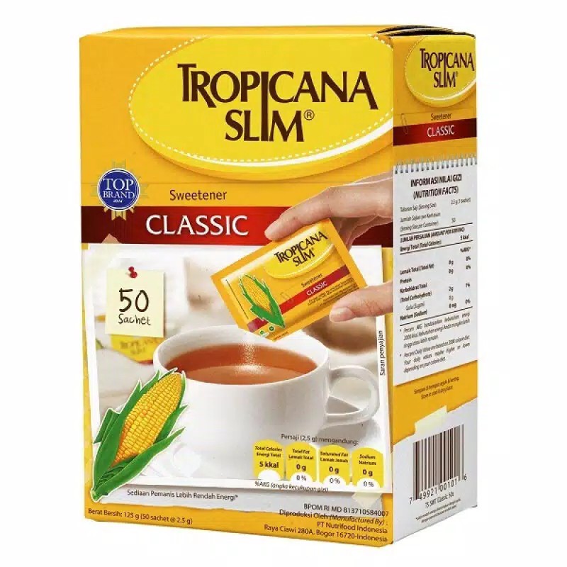 

Tropicana Slim Classic Sweetener 50 S