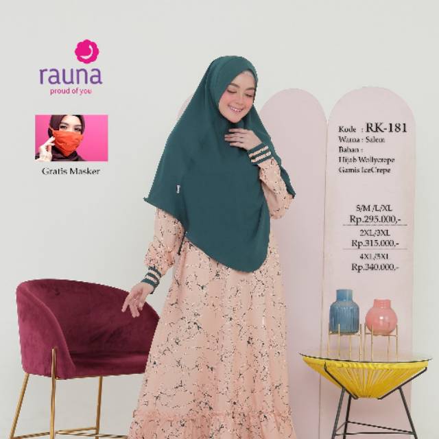 Gamis syar'i rauna  RK -181