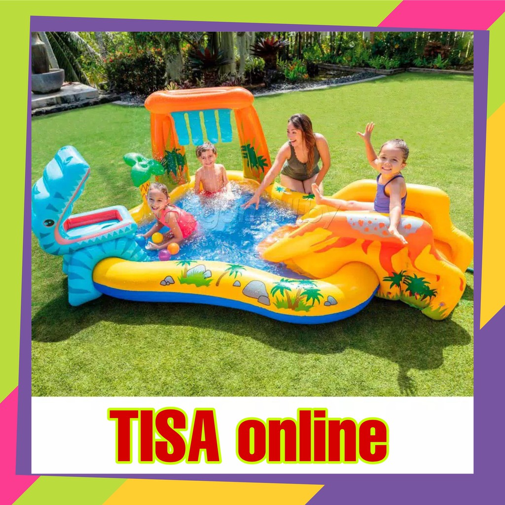 1237 / Kolam renang INTEX 57444 / Dinosaurus play center