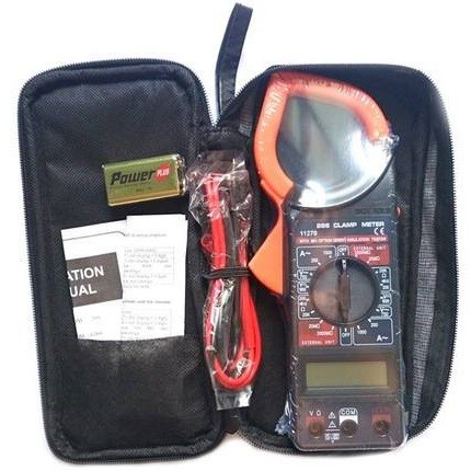 Tang Ampere Clamp Meter Digital Multimeter Multitester Tegangan Arus Listrik Taffware Volt Ohm Watt