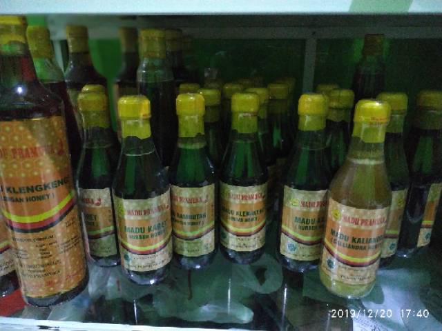 

MADU PRAMUKA BUNGA KARET 350 ml
