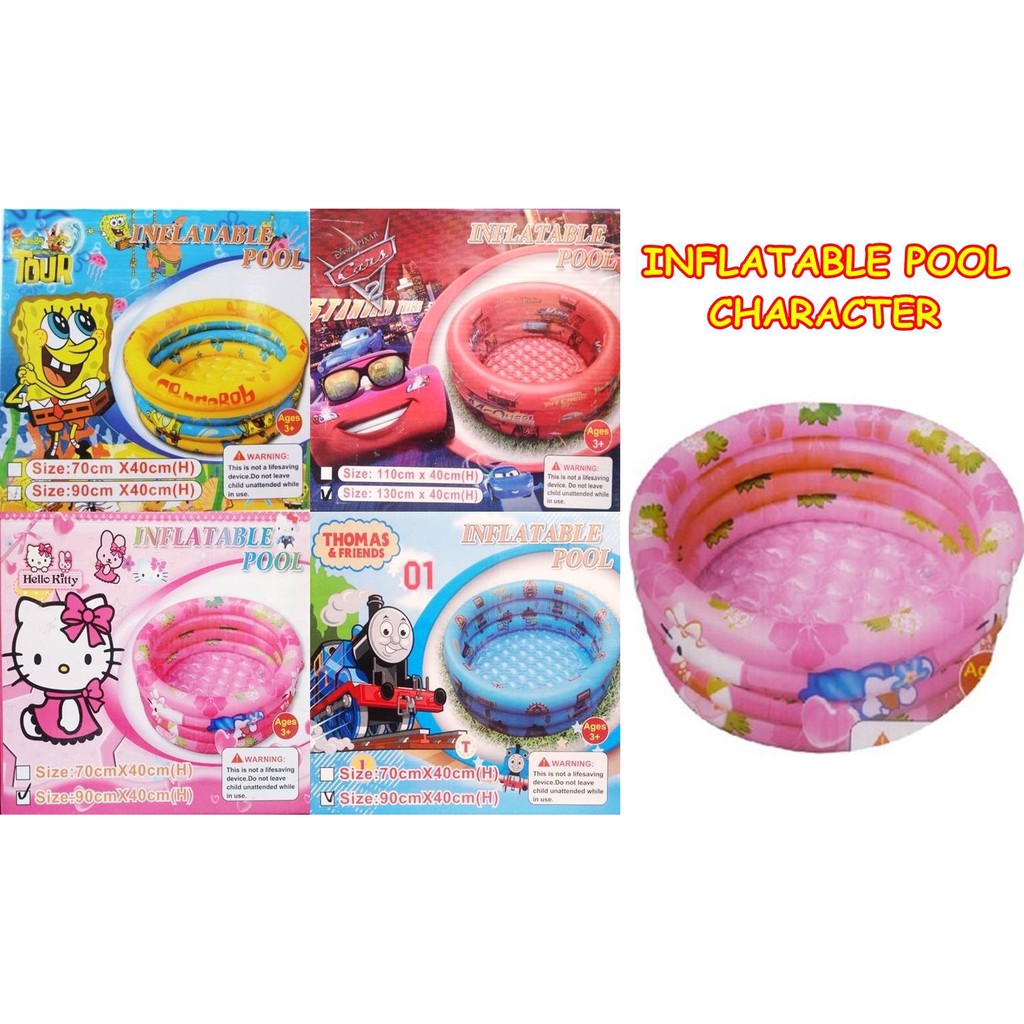 INFLATABLE POOL CHARACTER BIG / KOLAM ANAK / KOAM BERMAIN