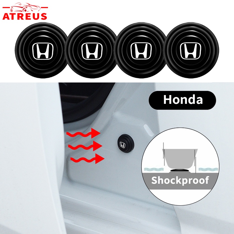 4/8/12 Pcs Bagasi Pad Pintu Shock Stiker Universal Absorber Buffer Bantal Peredam Suara Untuk Honda Brio Freed City Civic CRV HRV BRV