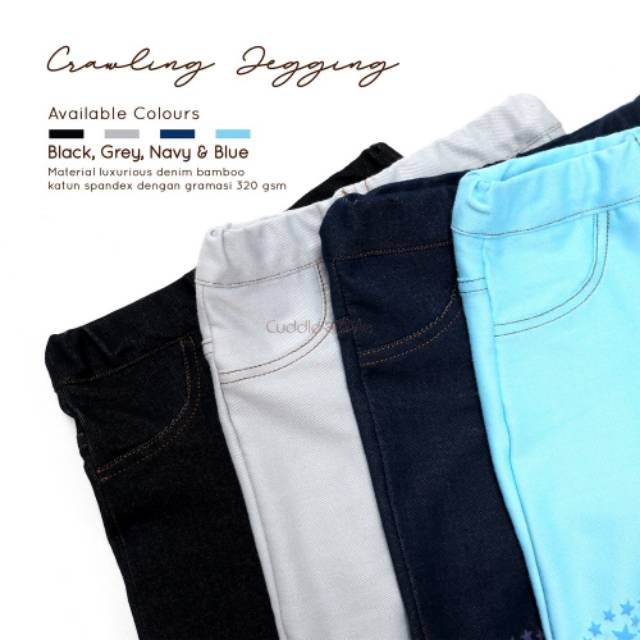 Crawling Jegging Cuddleme - Celana Legging Anak