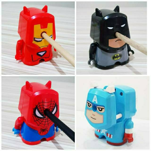 

SERUTAN RAUTAN PUTAR PENSIL MOTIF SUPERHERO AVENGER