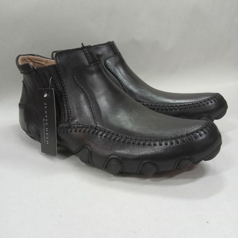 Sepatu Boots Casual Kulit Untuk Pria Merek Justin Otto Porsche 178