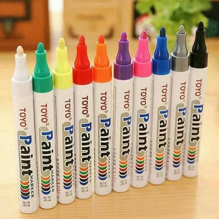 Spidol Ban toyo paint marker Sa101 original import spidol