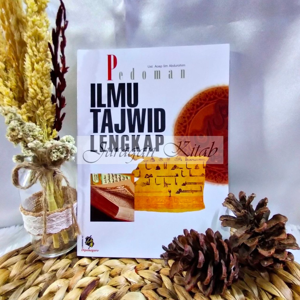 BUKU PEDOMAN ILMU TAJWID LENGKAP - Penerbit Diponegoro (100% ORIGINAL)