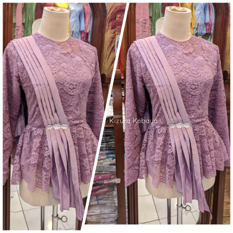 Baju Kebaya Wisuda/Kebaya Modern Atasan-Taromuda