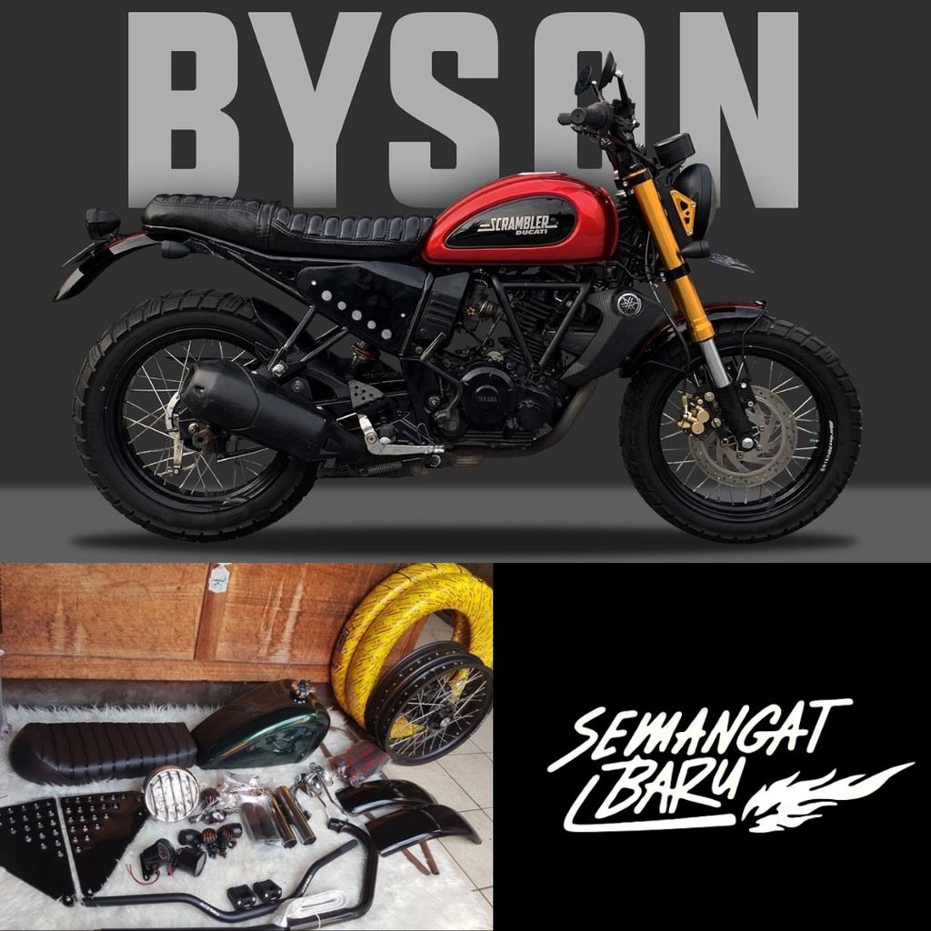 Jual Paket Japstyle Sporter Jumbo Full Semotor Byson Verza Scorpio Dll Shopee Indonesia