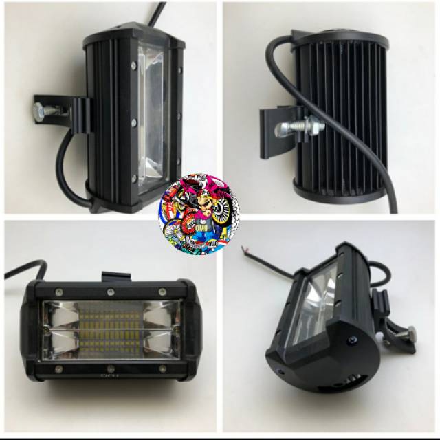LAMPU TEMBAK SOROT 24 MATA LED BAR CREE MOBIL MOTOR