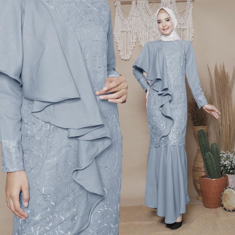 GAMIS TERBARU/GAMIS CANTIK MODERN KEKINIAN/GAMIS DUYUNG/GAMIS SIREN/GAMIS SERAGAM/GAMIS S-M L XL XXL