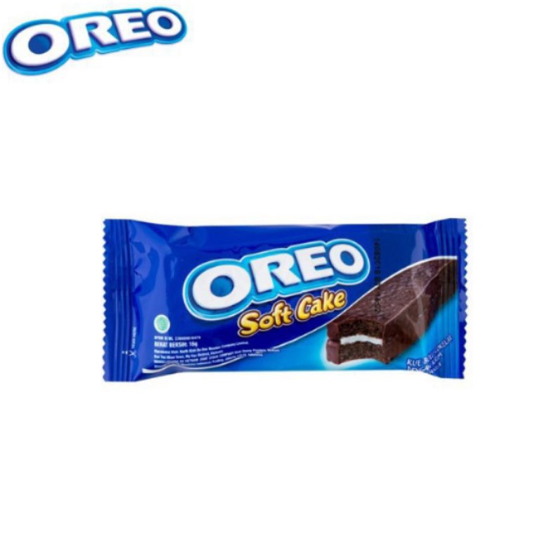 Oreo Bolu Softcake Cake Cokelat 1 Pack Isi 12 Pcs