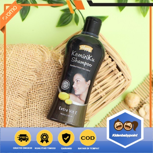 [ BISA COD ] Happy Shampoo Kemiriku 100ml