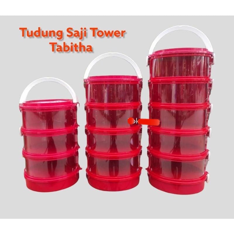 Tudung Saji Tower Tabitha dengan Bubble Wrap