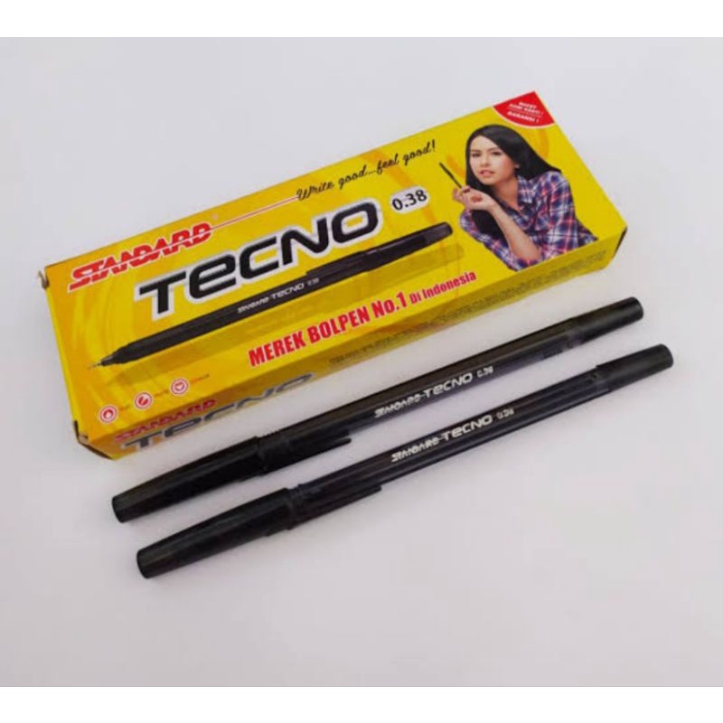 

Ballpoint Standard Tecno Hitam