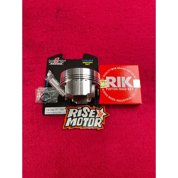 PISTON MOTO 1 FORGED 67 PEN 14 M1R