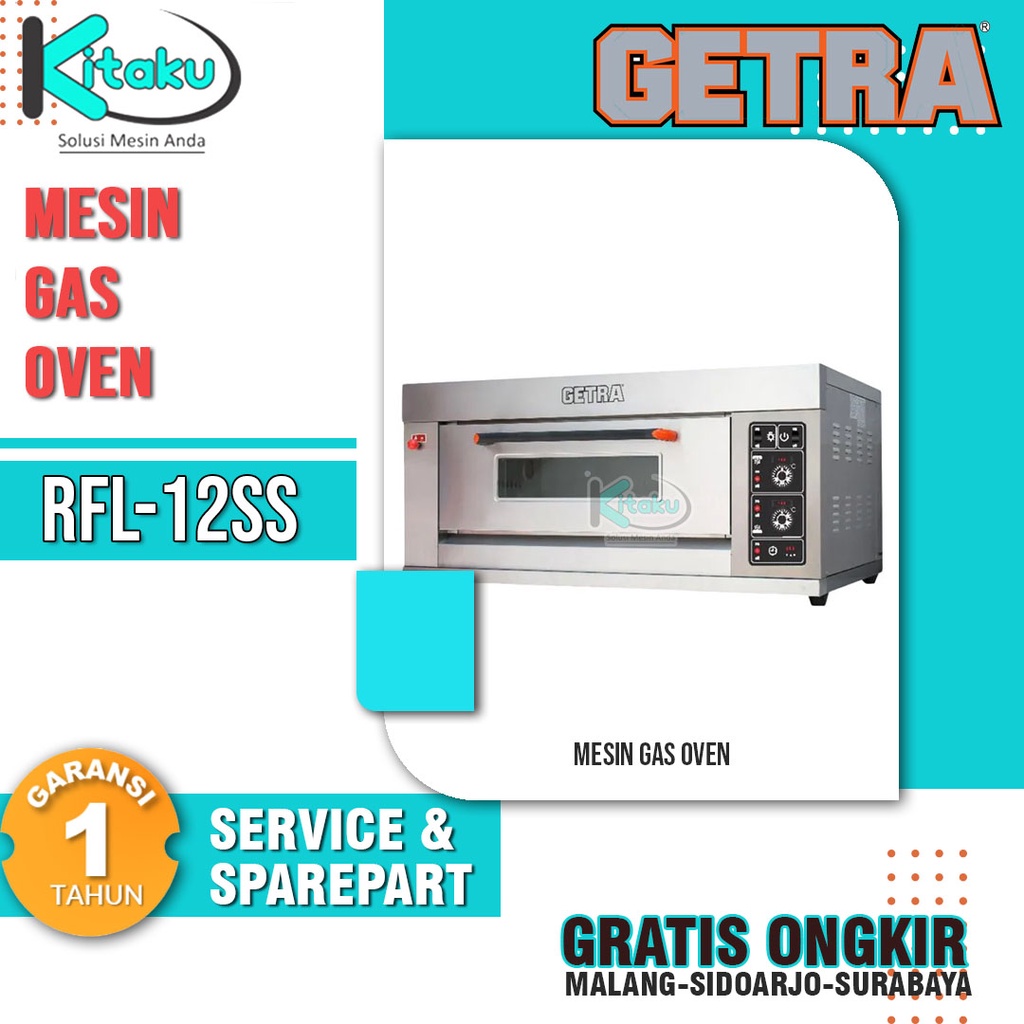 Gas Oven Getra RFL-12SS