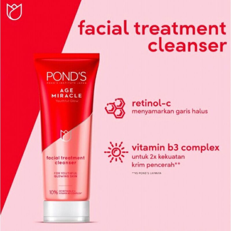 PONDS AGE MIRACLE Facial Foam 100gram
