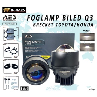 Foglamp Biled AES Q3 Hi loo 45 Watt