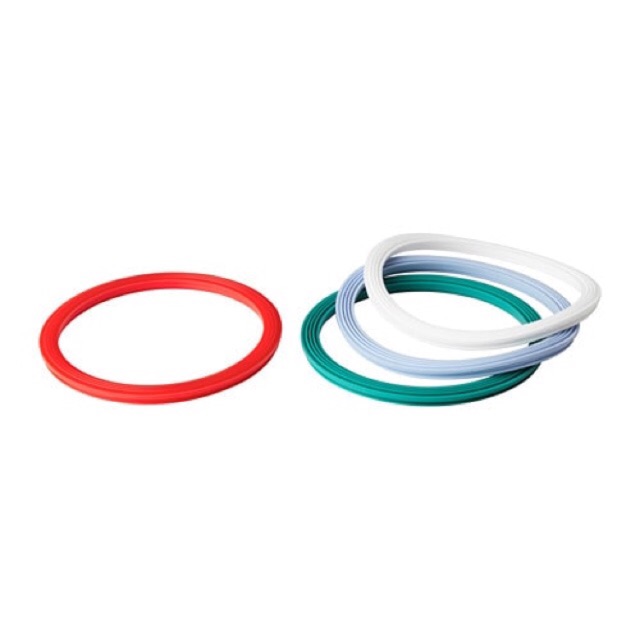 

365+ Gasket, bulat, warna campuran aneka warna isi 4