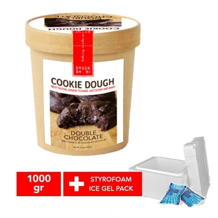 

Pastry | Cookie Dough Double Chocolate (Adonan Biskuit) 1Kg Plus Packaging Kualitas Terbaik