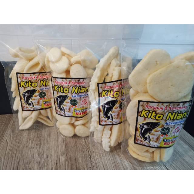 

Kerupuk Kemplang 4 Varian , Asli Original 100% Palembang