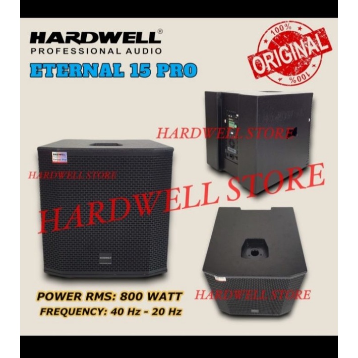 SUBWOOFER AKTIF ETENAL 15 PRO SUBWOOFER ACTIVE HARDWELL 15INCH ETERNAL 15PRO