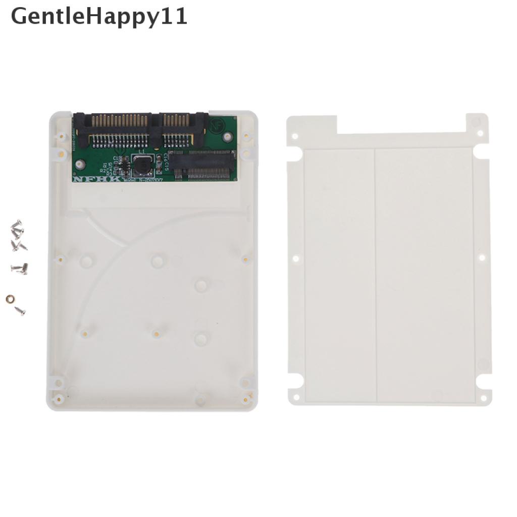 Gentlehappy B + M key M.2 Ngff (sata) ssd Ke 2.5inci sata3 adapter card Dengan case Sekrup