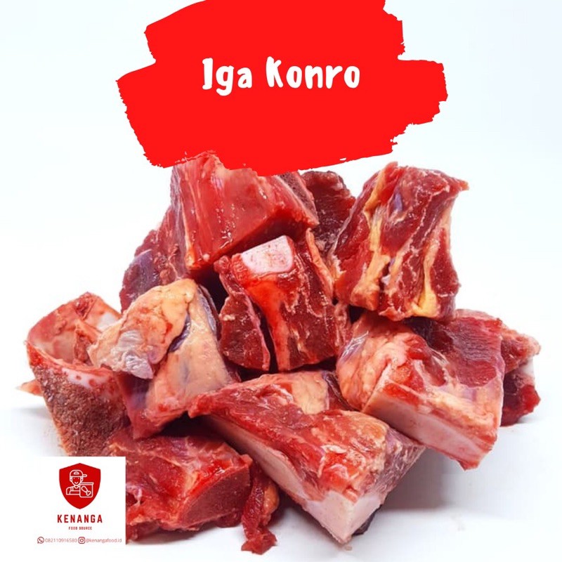 

Iga Konro 1kg / Backribs ribs 1kg