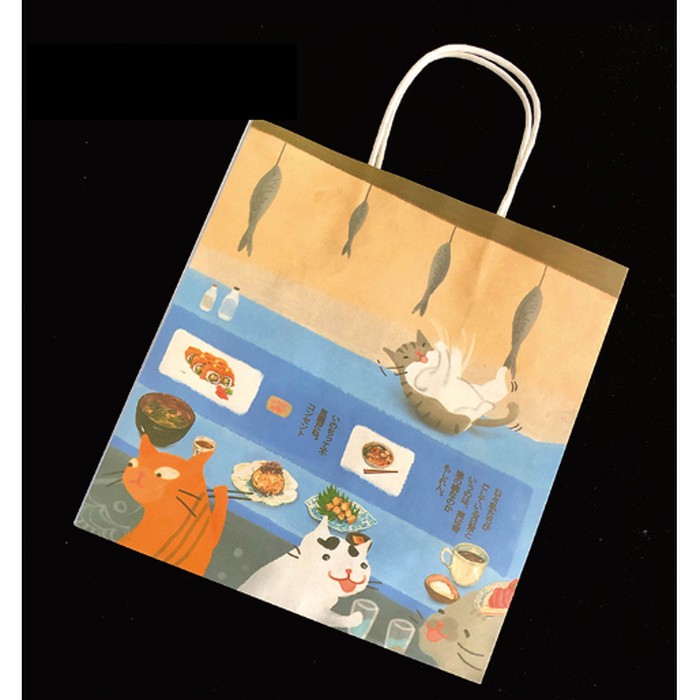 

JGO PAPER BAG / GOODIE BAG CAT KUCING KANTONG PLASTIK KERTAS