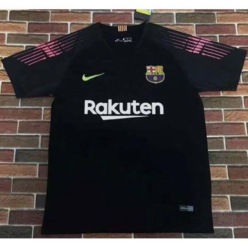 Jersey Bola Barcelona GK Kiper 2018/2019 Baju Bola Barca GO Import