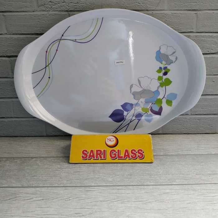 Baki / Nampan Oval Melamin Vanda