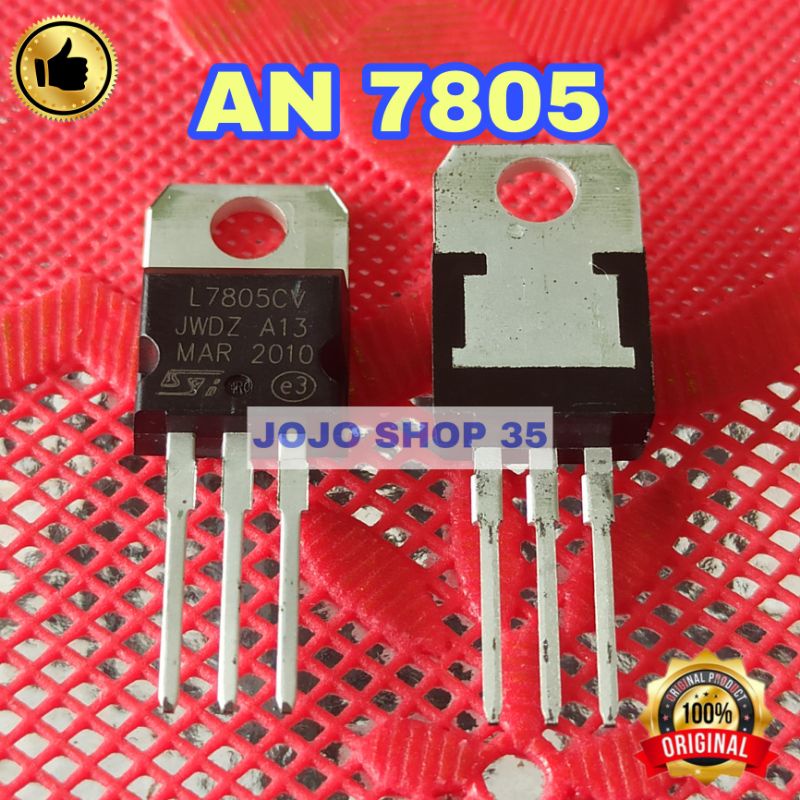 Per 1pc IC Regulator ORIGINAL MC 7805 ( MOTOROLA ON ) AN7805 MC7805 L7805 AN 7805 MC 7805 L 7805