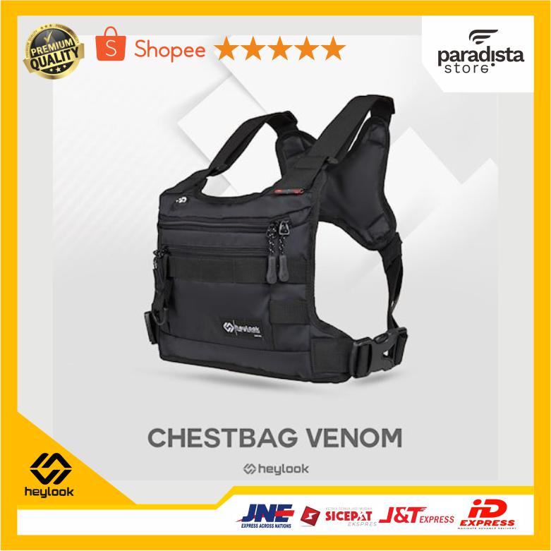 Chest Bag Tas Kecil Tas Selempang Tas Pria Wanita Phantom Tas Dada Tactical Rig Bag Outdoor Heylook