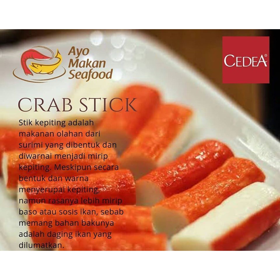 

CEDEA Crabstick 250 gr, 1 kg