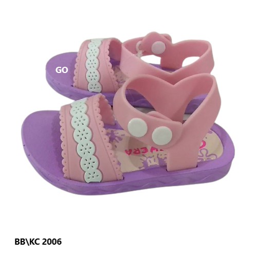 sogo NEW ERA BB/KC 2006 Sandal Sepatu Anak Tali Belakang Karet Sandal Bayi Perempuan Original